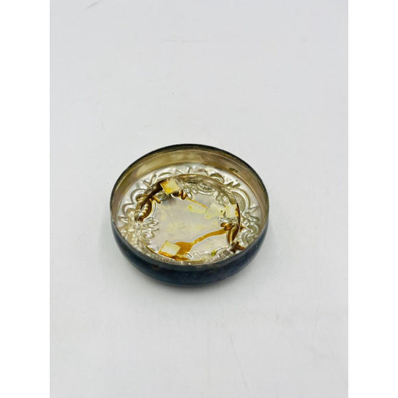 Lady Primrose Empty 3 Inch Floral Design Cream Jar Vintage - Picture 5 of 8